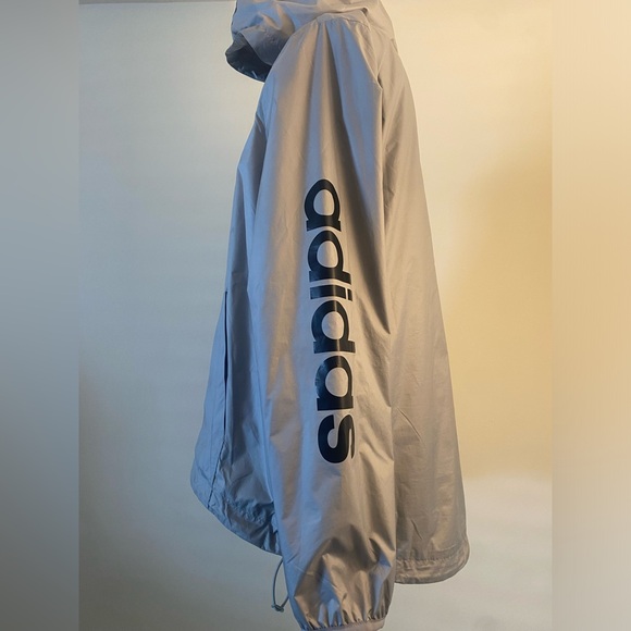 Gray Adidas Windbreaker - Picture 2 of 8